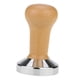 thumbnail image 3 of Molinillo de café expreso de manipulación de granos de café inoxidable con mango 51 mm / 58 mm - 51mm Sunnimix Tamper de grano de café inoxidable, 3 of 7