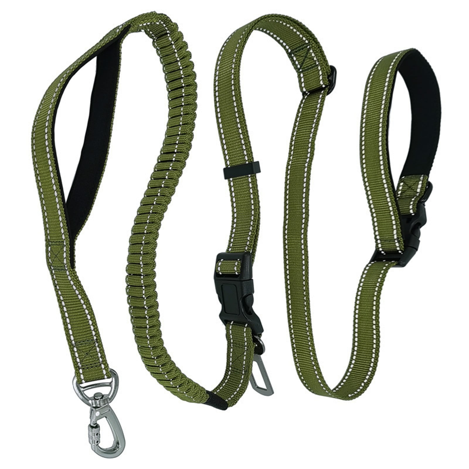 zhangmingg Running Towing Rope Six In Leash Escape Nylon Belt Dog Leash Handle Teal Retractable Dog Leash Dog Leash Small Dog Teal Dog Leash 2 Handles Snap Leash
