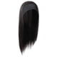 thumbnail image 2 of Pisexur Belleza Maquillaje Pelucas largas de cabello liso negro, peluca sintética sexy de moda, alta temperaturapara mujeres y hombres, 2 of 9