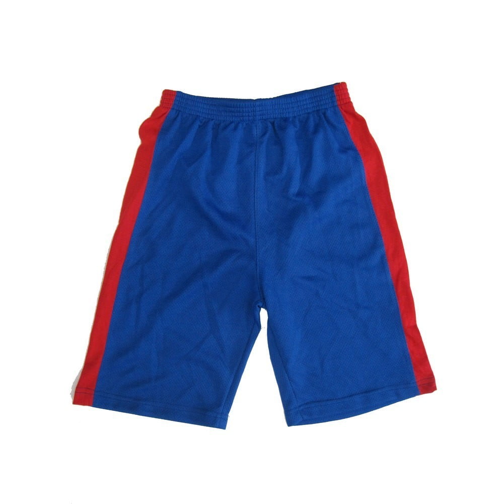 boys red basketball shorts