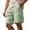 Green, variant on Workout Shorts Men Baeitkot Men's Solid Color Drawstring Multi-Pocket Cargo Shorts Casual Bottoms