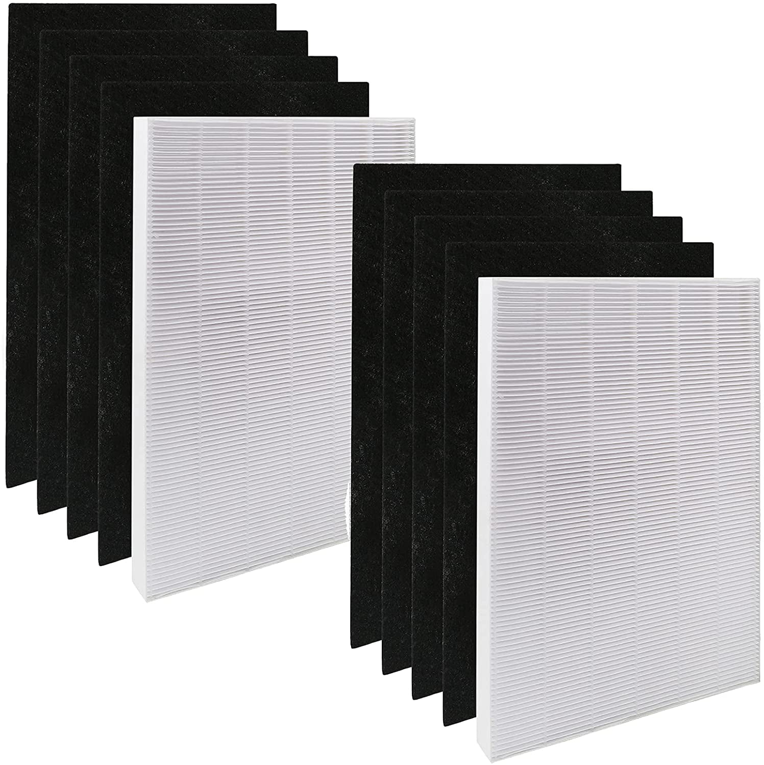 8 Pack Carbon Replacement Filters for Winix 115115 PlasmaWave Size 21 