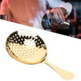 thumbnail image 1 of Stainless Steel Julep Strainer Skimmer Spoon for Cocktail Bar Accessories, 1 of 7