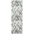 thumbnail image 6 of SAFAVIEH Retro Daphne Abstract Area Rug, Light Grey/Black, 4' x 6', 6 of 10