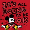 thumbnail image 2 of Disney - Mickey Mouse - It's All Going to be OK - Men's Long Sleeve T-Shirt, 2 of 4