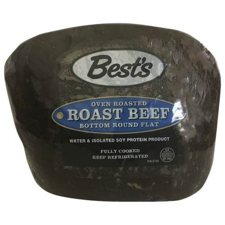 Best's Oven Roasted Bottom Round Flat Roast Beef, Deli Sliced