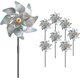 thumbnail image 1 of Elemento decorativo de jardín espantapájaros, molino de viento repelente de aves de 8 piezas, para proteger jardín, huerto y patio Hy, 1 of 5