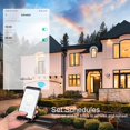 thumbnail image 4 of SINOTIMER TM609 WiFi Smart Timer Switch Tuya APP Remote Control Wireless Countdown Time Switch Home Staircase Light 220V 110V, 4 of 5