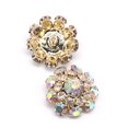thumbnail image 1 of Up to 60% off Gifts onlyliua Rhinestone Button Covers Crystal Buttons For Clothing Detachable Shirt Button Clips Buttons Jewelry Button Snaps With Pliers Press, 1 of 2