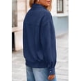 thumbnail image 5 of PRETTYGARDEN Women's Faux Suede Motorcycle Jacket Trendy Fall Fashion Oversized Zip Up Coats Winter Clothes Outerwear, 5 of 9