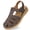 Coffee, variant on Ablanczoom Flats Sandals for Women: Comfortable Dressy Womens Sandals Arch Support Wedge Summer Shoes