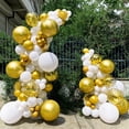 thumbnail image 2 of Colonne de Ballons en Forme de Pliable 2.8M & 1.9M Support de Ballons Déformable Décorations de Fête de Mariage Anniversaire, 2 of 5