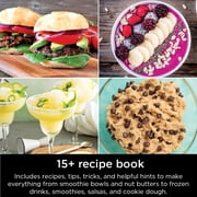 Ninja SS351 Foodi Power Pitcher System, Smoothie Bowl Maker, 4in1 Blender + Food Processor (Black/Silver)- New