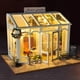 thumbnail image 3 of Kit de Casa de Muñecas en Miniatura para Bricolaje, Casa de Jardín de Madera con Luz LED para Niños Y Adultos , Tienda de ropa, 3 of 8
