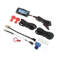 thumbnail image 3 of Engine Temperature Sensor,Motorcycle Digital Display 4 Motorcycle Temperature Gauge Motorcycle Voltmeter Gauge Ultimate Reliability, 3 of 8