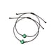 thumbnail image 1 of Qarigey 2 piezas de pulseras a juego para niña, conjunto de joyería de muñeca trenzada de longitud, accesorios populares simples para mujer, cadena de Ropa, zapatos y accesorios Miscelánea Qarigey AP010450-00, 1 of 6
