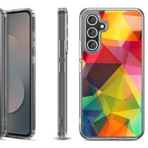 Shockproof Protective Phone Case Cover for Samsung Galaxy S25 FE, by OneToughShield - Polygon