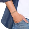 thumbnail image 3 of Wollet 99.9% Pure Copper Bracelets - Gold Plated Copper Cuff Bangle for Men and Women - with Magnets - Christmas Mother's Day Gift, 3 of 6