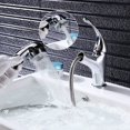 thumbnail image 5 of Robinet de Cuisine Extensible à 180 °, Haute Pression avec jet d'Eau Réglable en 2 Modes, Robinet d'Évier Chromé, Mélangeur à Levier Unique, 5 of 5