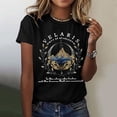 thumbnail image 2 of WEAIXIMIUNG T-Shirts Drôles Humour Adulte T-Shirt d'Été Décontracté pour Femme Imprimé à Manches Courtes Col Rond, 2 of 4
