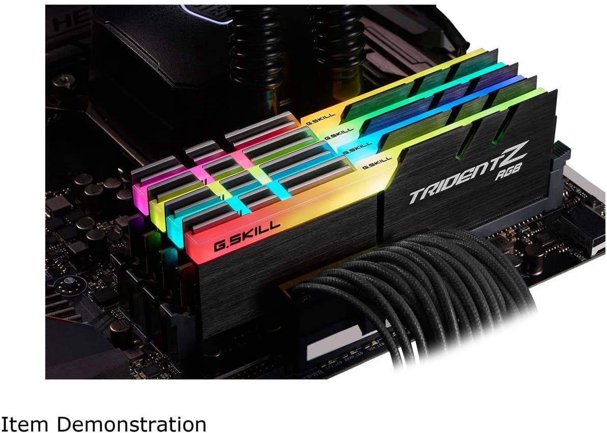 G.SKILL 64GB (4 x 16GB) TridentZ RGB Series DDR4 PC4-28800 3600