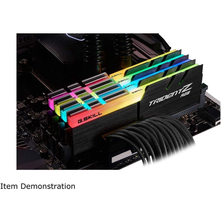 G.SKILL 64GB (4 x 16GB) TridentZ RGB Series DDR4 PC4-28800 3600