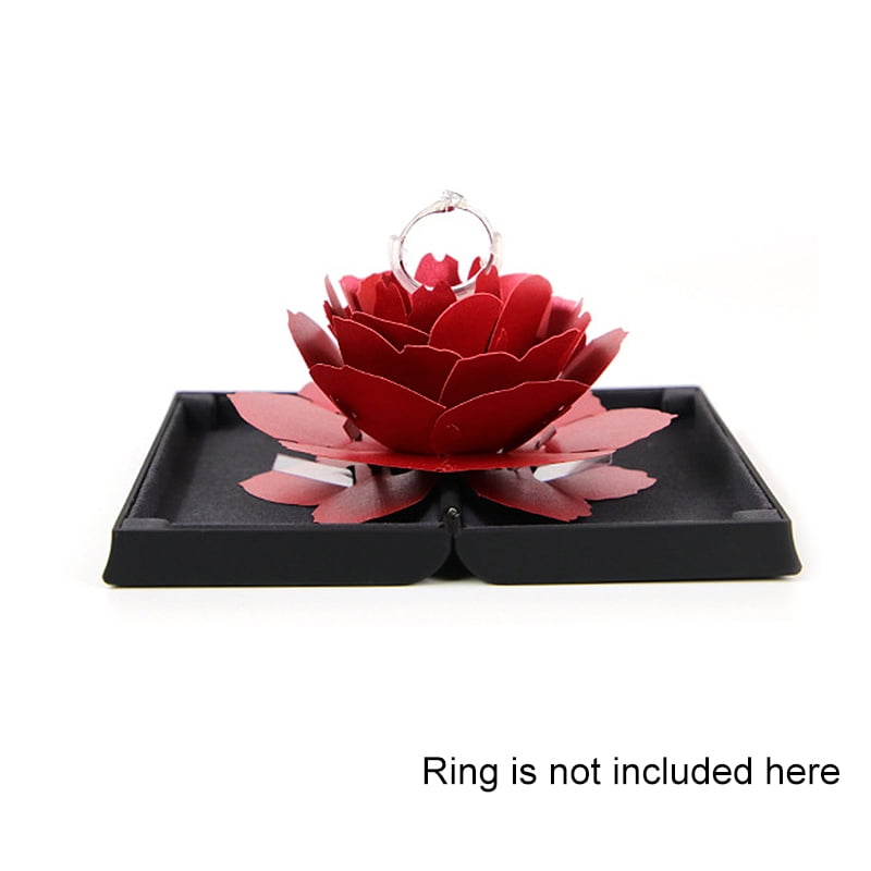 rose engagement ring box