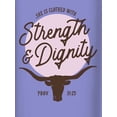 thumbnail image 2 of Blessed Girl 30 oz Stainless Steel Mug With Straw Strength & Dignity, 2 of 4