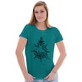 thumbnail image 4 of Nautical Whale Wheel Spiritual Animal Women's T Shirt Ladies Tee Brisco Brands X, 4 of 6