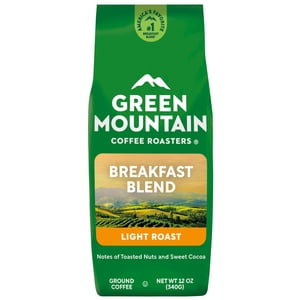Green Mountain Coffee Roasters Breakfast Blend Light Roast, 12 oz