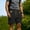 (Fashion 86)Black, variant on Aimik Men's Classic Cargo Shorts White Drawstring Side Flap Pockets Breathable Summer Shorts for Beach Vacation Lounge Wear