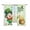 St Patrick's DayYW0558, variant on Lucky St. Patrick's Day Sheer Curtains 45 Inch Length Rod Pocket Semi Transparent Light Filtering Window Drapes for Kitchen Bedroom Living Room,2 Panels, Clovers Gnomes Rainbows White