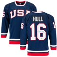 thumbnail image 3 of Brett Hull Autographed Team USA Custom Hockey Nation Jersey, 3 of 3