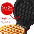 thumbnail image 5 of Dash Mini Waffle Maker with 2 Interchangeable Griddle Plates – Nonstick, Compact Design – Perfect for Pancakes, Waffles., 5 of 5
