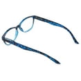 thumbnail image 4 of Inner Vision Women's Reading Glasses & Case (+1.5) - Blue & Grey Tortoise, 4 of 6