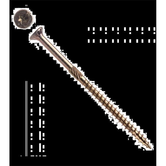 8 x 1.5 in. YTX Star Drive Flat Head Screw 982