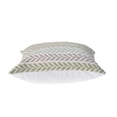 thumbnail image 4 of Laddha Home Designs Handwoven Chevron Striped Cotton Throw Pillow Cover - 18" - Green and Blue - Set, 4 of 7