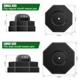 thumbnail image 2 of Mason Jar Vacuum Sealer Kit,Upgraded Silicone Jar Sealer for Wide Regular Mouth Mason Jars, Small Canning Jars, Compatible With Most Vacuum Sealers (2 Pack- Black), 2 of 7