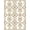 Beige Ivory Taupe, Pattern 3, variant on ODIKA 8'x10' Washable Area Rug Boho Faded Cream Tonal Shapes Beige Bordered Decorative Neutral for Living Room, Under Sectional, Family , Durable, Non-Slip