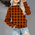 thumbnail image 2 of Mlzmgr Girls Sweatshirts Plaid Toddler Winter Fleece Pullover Tops Long Sleeve Baby Clothes 1- 12 Years, 2 of 5