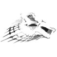 thumbnail image 3 of Pegatina para coche yuxing tatuaje de calavera esqueleto negra, 3 of 5