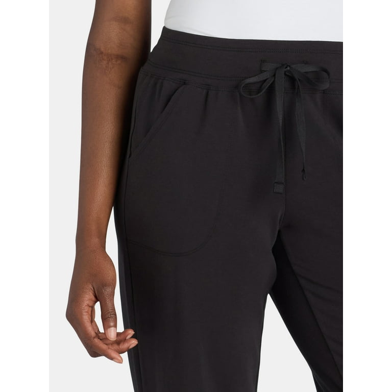 Athletic Works Women's and Women's Plus Knit Pants, Sizes XS Athletic Works Women's and Women's Plus Knit Pants, Sizes XS