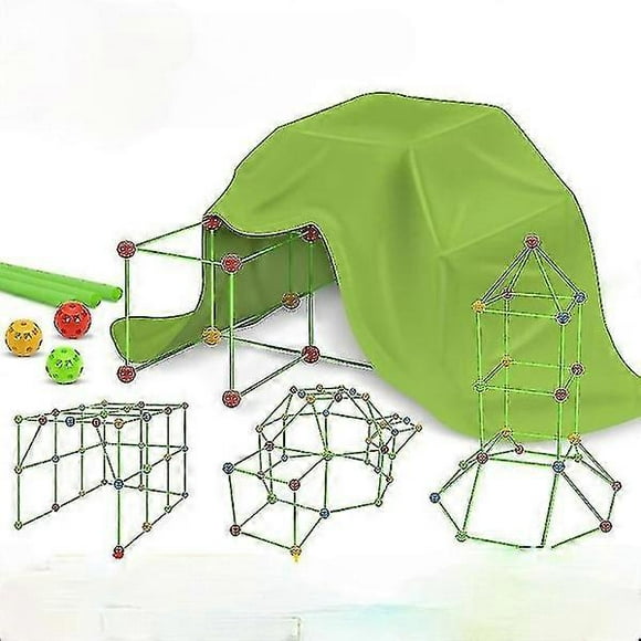 Build Fort Building For Kids Build Build Build Castle Tunnel Play Tent Toys For Girls Boys