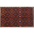 thumbnail image 1 of Ahgly Company Indoor Rectangle Contemporary Red Oriental Area Rugs, 7' x 10', 1 of 6