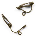 thumbnail image 2 of de Bronce en Pendiente Earwire Pendientes de Moda Suministros de Bricoje Sunnimix Clip En Pendiente, 2 of 5
