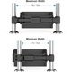 thumbnail image 2 of Soporte para tableta para reposacabezas de automóvil - Tableta para asiento trasero retráctil MFZFUKR CZDZ-ZC45, 2 of 5