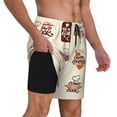 thumbnail image 2 of Kdxio Cooking With Love Print Men'S Swim Trunks With Compression Liner 7 Inch Inseam Quick Dry Swim Shorts, 2 of 7