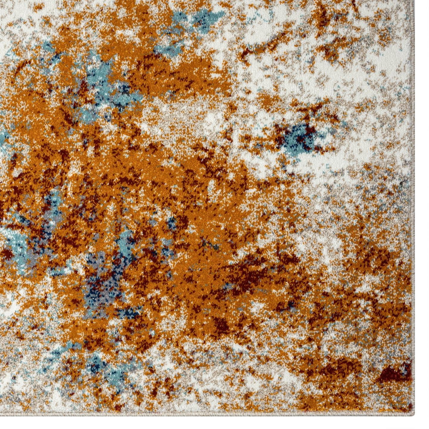 LUXE WEAVERS Modern Abstract Multi 8x10 Area Rug for Living Rooms and Bedroom