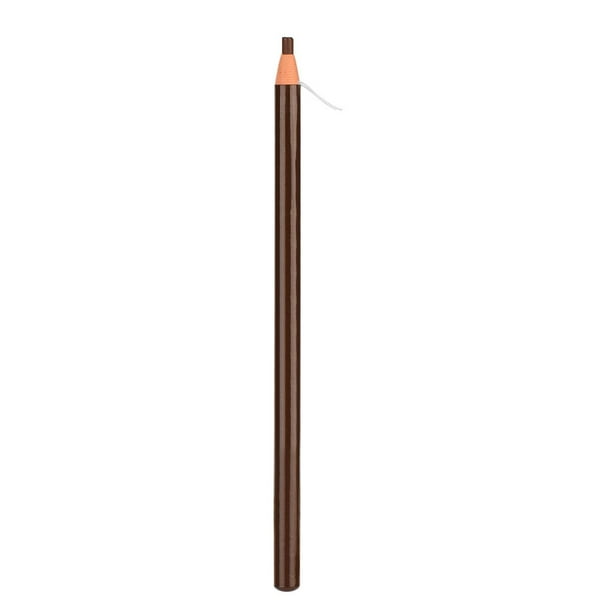 Guardurnaity Lápiz para cejas, herramienta de maquillaje, líneas suaves, resistente al agua, a prueba de sudor, lápices de colores extraíbles, Suministros de Café Ligero