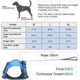 thumbnail image 2 of ATUBAN Dog Harness&Retractable Dog Leash All in One,Retractable Hands Free Leashes,Auto-Lock&No-Pull Control,Pet Harness Leash ShopWise Round, 2 of 10